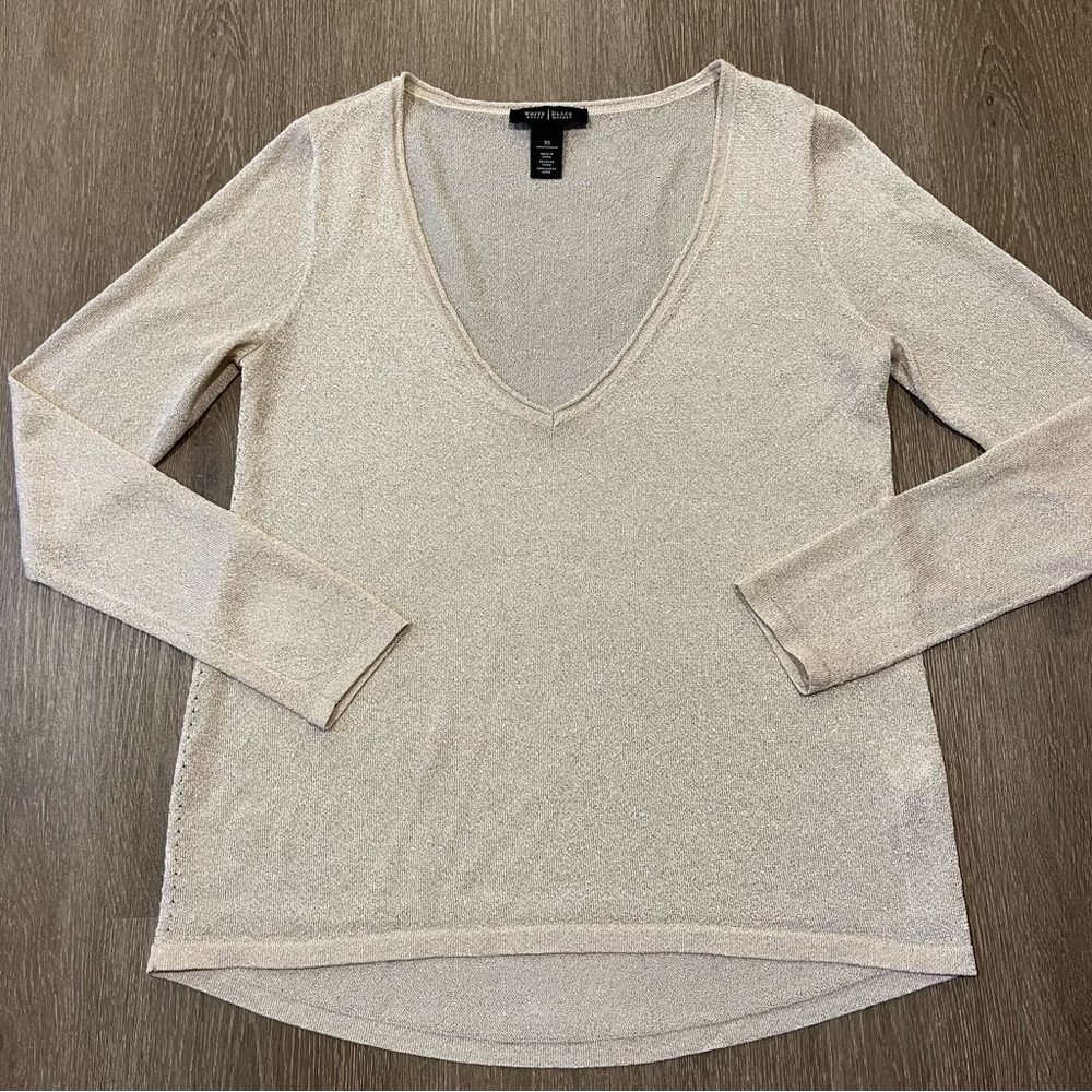 White House Black Market V-neck Sweater